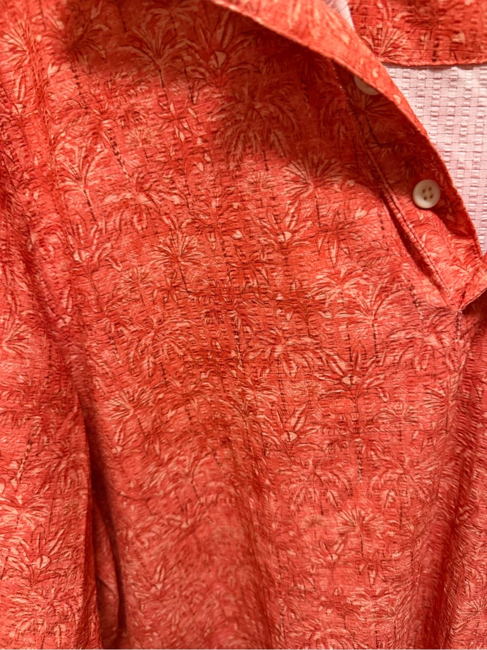 Tommy Bahama IslandZone Polo- All over Palm tree print - Picture 3 of 4